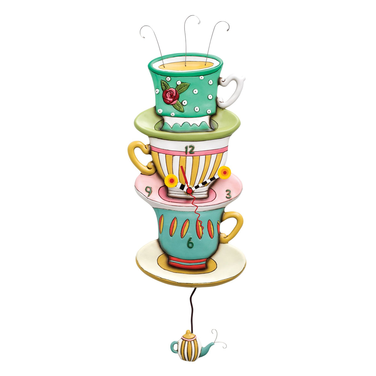 Alice in Wonderland Stackable Tea Set of Three