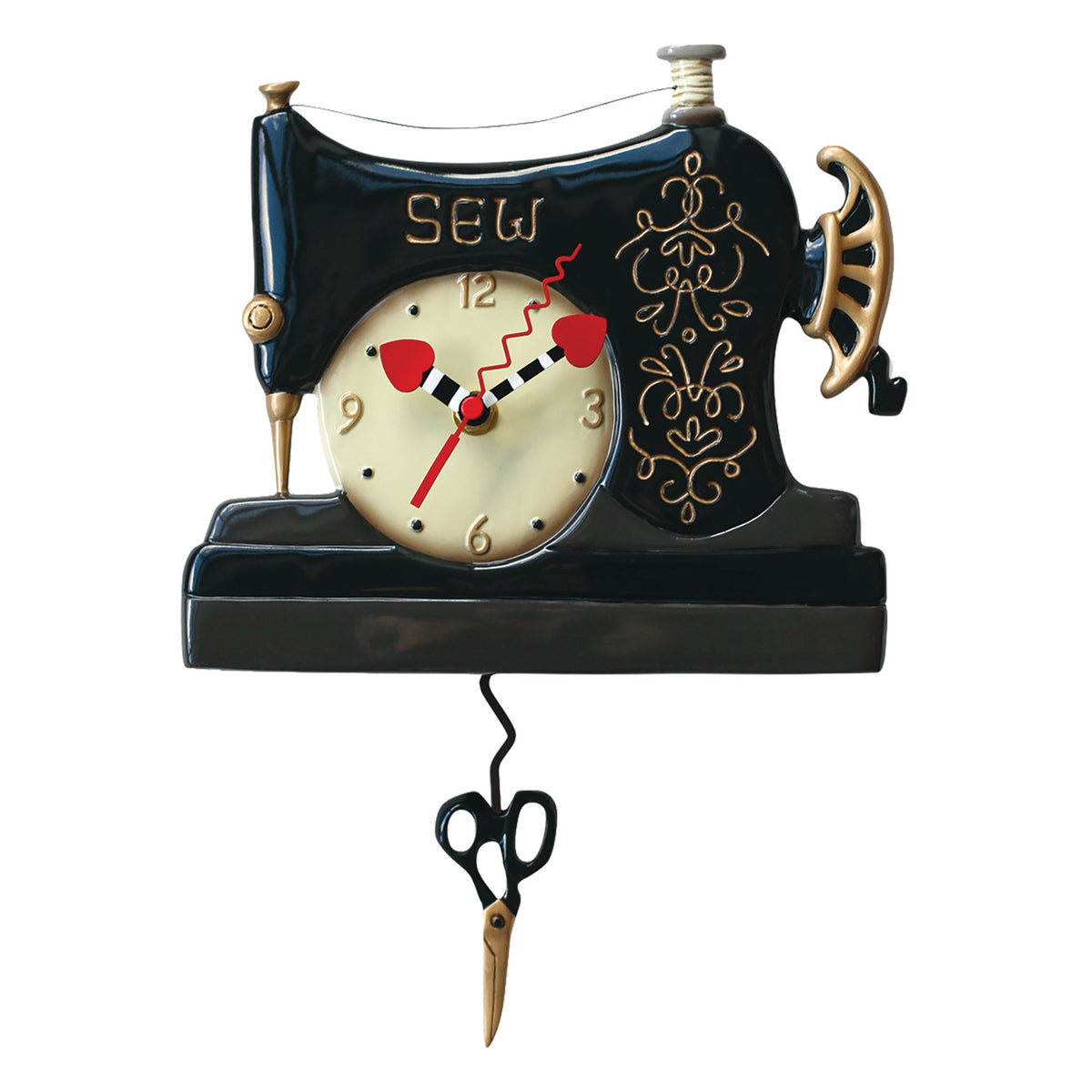 Vintage Stitch Clock – Allen Designs Studio