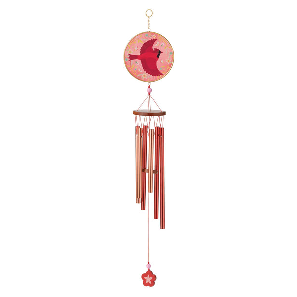 Cardinal's Song Wind Chime