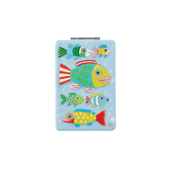 School of Fish Compact Mirror